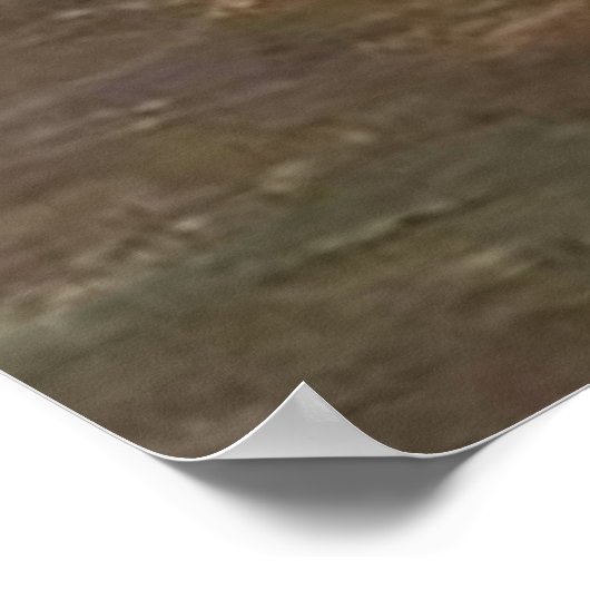 Een herdersheid, haar hond en schaap in Barn Poster (Hoek)