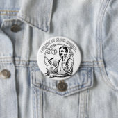 Een Heren Klassieke Seks Ronde Button 7,6 Cm (In situ)