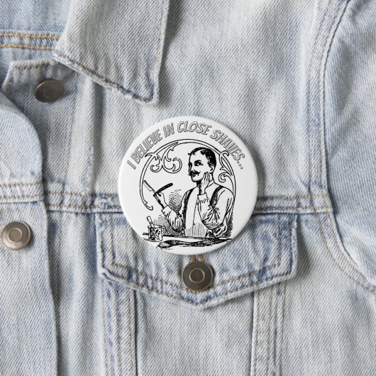 Een Heren Klassieke Seks Ronde Button 7,6 Cm (In situ)