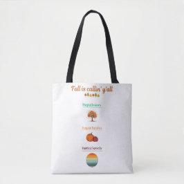 Een herfst carry-all tote bag