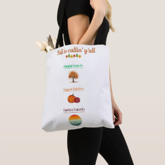 Een herfst carry-all tote bag