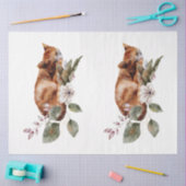 Een herfst dier en bloem serie ontwerp 23 tissuepapier (Craft)