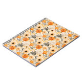 Een Herfst Floral serie ontwerp 1 Notitieboek (Linkerzijde)