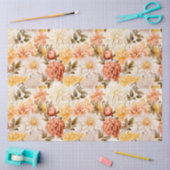 Een Herfst Floral serie ontwerp 7 Tissuepapier (Craft)
