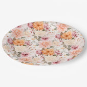 Een Herfst Floral Series Design 2 Papieren Bordje (Gekanteld)