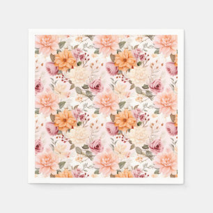 Een Herfst Floral Series Design 2 Servet