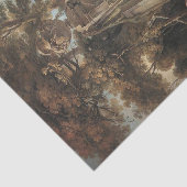 Een herfst pastoraal van Francois Boucher Tissuepapier (Detail)