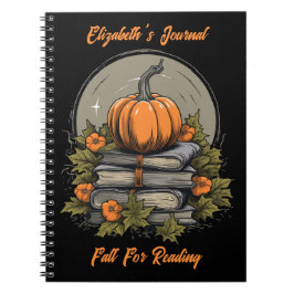 Een Herfst Reading Journey Journal Notitieboek