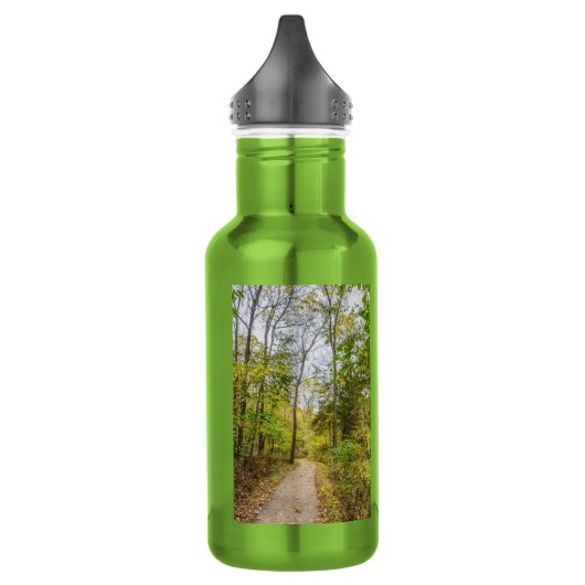 Een herfst runge loop water fles (Links)