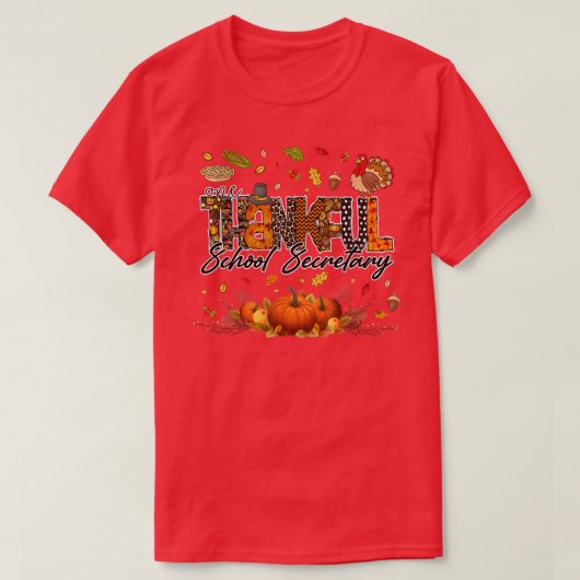 Een Herfst van Thanksgi, de heer Thanksgi, de heer T-shirt (Design voorkant)