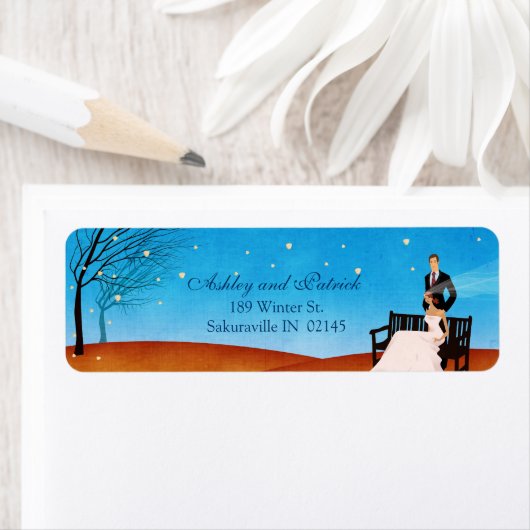 Een Herfst (verliefd) verhaal Etiket (Insitu)