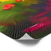 Een  Herfst wandelroute Poster (Hoek)