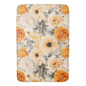 Een herfstbloemenserie ontwerp 1 badmat (Voorkant Verticaal)