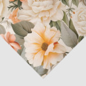 Een herfstbloemenserie ontwerp 8 tissuepapier (Detail)
