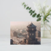 Een herfstdag feestdagenkaart (Staand voorkant)