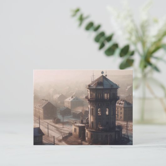 Een herfstdag feestdagenkaart (Staand voorkant)