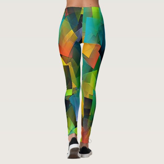 Een herfstdag.... leggings (Achterkant)