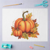 Een herfstpompoen ontwerp Collectie 10 Tissuepapier (Craft)