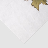 Een herfstpompoen ontwerp Collectie 13 Tissuepapier (Detail)