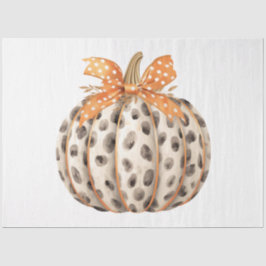 Een herfstpompoen ontwerp Collectie 16 Tissuepapier