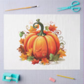 Een herfstpompoen ontwerp Collectie 17 Tissuepapier (Craft)