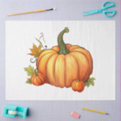 Een herfstpompoen ontwerp Collectie 5 Tissuepapier (Craft)