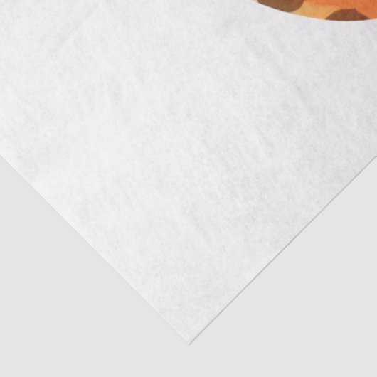 Een herfstpompoen ontwerp Collectie 8 Tissuepapier (Detail)