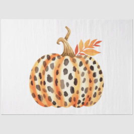 Een herfstpompoen ontwerp Collectie 8 Tissuepapier