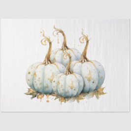 Een herfstpompoen ontwerp Collectie 9 Tissuepapier