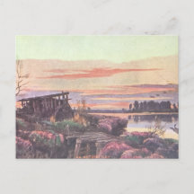 Een herfstvakantie Briefkaart