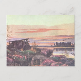 Een herfstvakantie Briefkaart