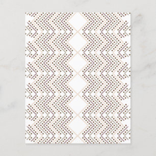 Een herhalend geometrisch patroon met diamantvorme flyer