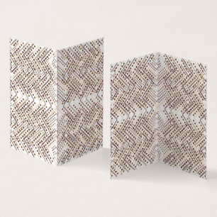 Een herhalend geometrisch patroon met diamantvorme kaart