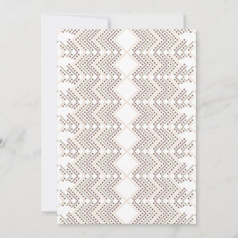 Een herhalend geometrisch patroon met diamantvorme kaart