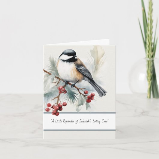 Een herinnering aan Jehovah’s liefdevolle zorg – v Bedankkaart (Voorkant)