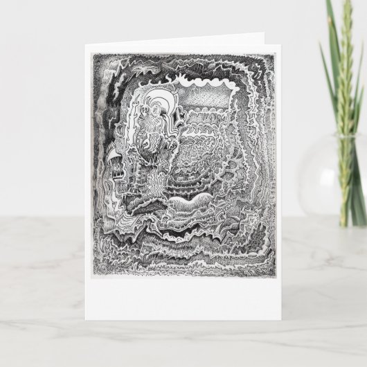 Een herinnering van het oude brein kaart (Voorkant)