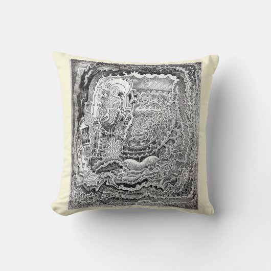 Een herinnering van het oude brein kussen (Voorkant)