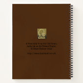 Een herinnering van het oude brein notitieboek (Achterkant)