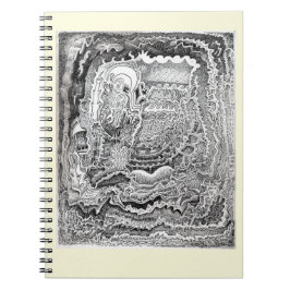 Een herinnering van het oude brein notitieboek