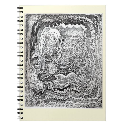 Een herinnering van het oude brein notitieboek (Voorkant)