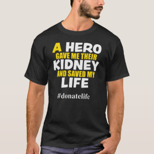 Een Hero gaf me hun geld T-shirt