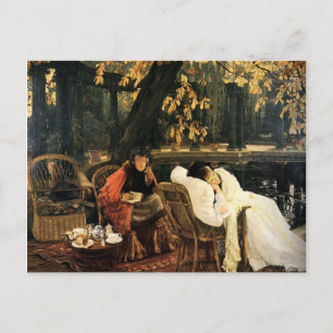 Een herstellende - James Tissot Briefkaart