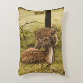 Een hertenkussen voor kinderen accent kussen (Voorkant(Verticaal))