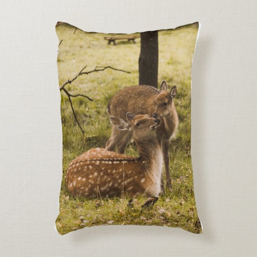 Een hertenkussen voor kinderen accent kussen (Voorkant(Verticaal))