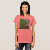 een Hete Hond in het Park T-shirt (Voorkant volledig)