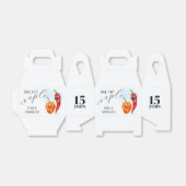 Eén Hete Stel Bruiloft Bedankdoosjes (Uitgevouwen)