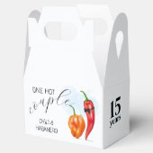 Eén Hete Stel Bruiloft Bedankdoosjes (Geopend)