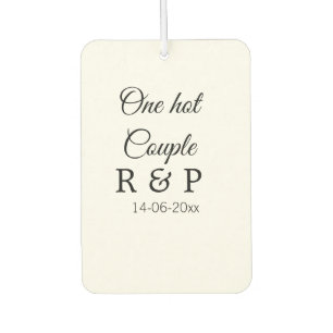 Één hete voeg de datum van de de brievenbrief van  luchtverfrisser