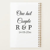 Één hete voeg de datum van de de brievenbrief van  planner (Achterkant)