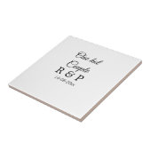 Één hete voeg de datum van de de brievenbrief van  tegeltje (Zijkant)